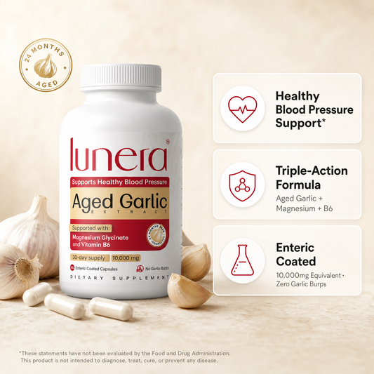Lunera™ Aged Garlic Extract — Triple Formula